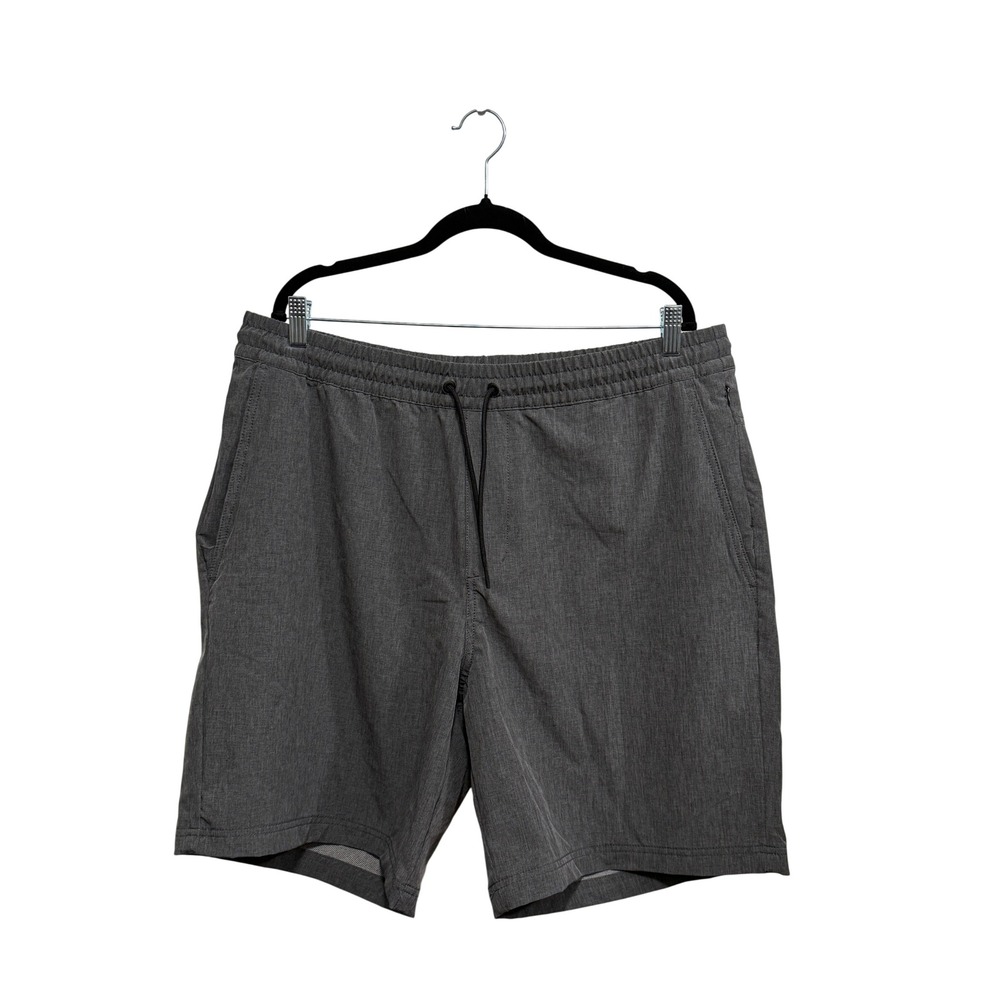 Old Navy Mens StretchTech Go-H2O Shorts XL Charcoal Grey Hybrid Active Hiking